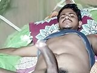 Horny boy face revealing and big cock masterbating face gay horny